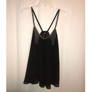 ASOS | Sheer Cami with Beaded Staps
